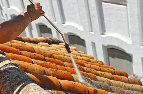 Nettoyage de toitures - Monthieux